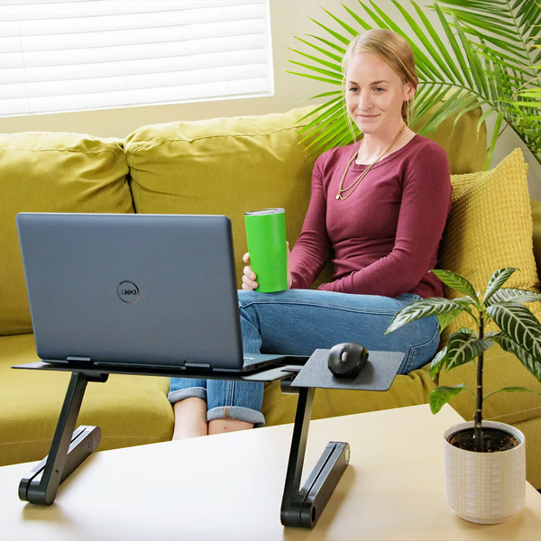 ErgoLift Portable Laptop Elevation Desk with Custom Height