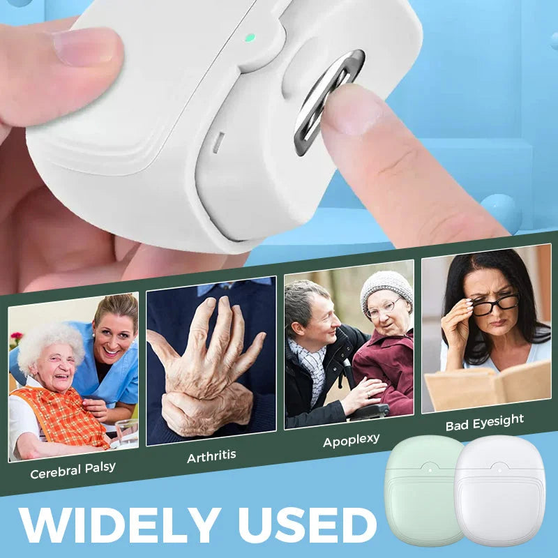 Effortless Nail Grooming Tool with Built-In Light