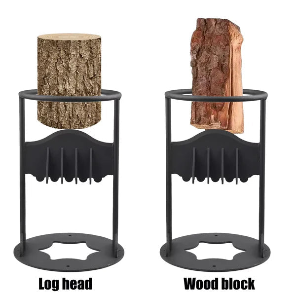 Reliable Cast Iron Firewood Splitting Tool for Safe Kindling