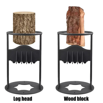 Reliable Cast Iron Firewood Splitting Tool for Safe Kindling
