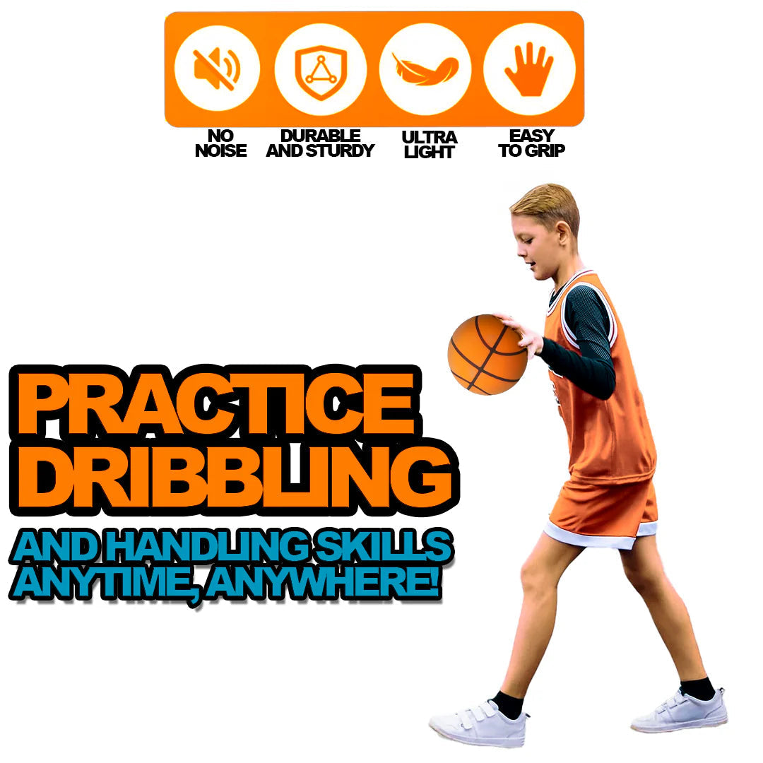 Quiet Practice Basketball for Home Training Sessions