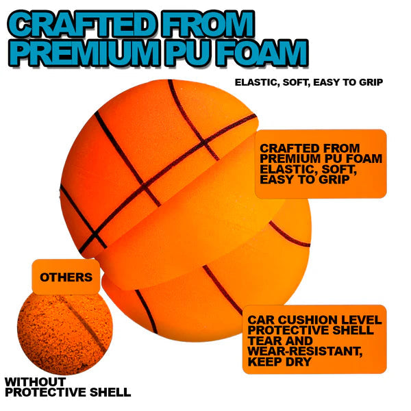 Quiet Practice Basketball for Home Training Sessions