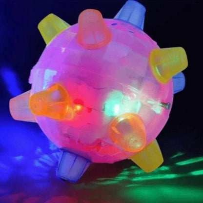 Exciting LED Jumping Play Ball for Dogs