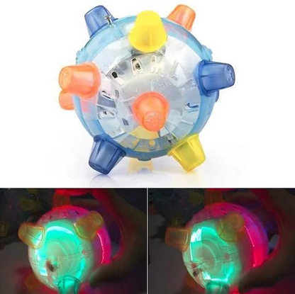 Exciting LED Jumping Play Ball for Dogs
