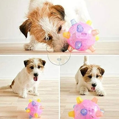 Exciting LED Jumping Play Ball for Dogs