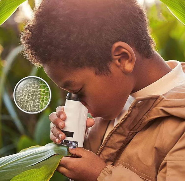 ExplorerPro Kids Pocket Microscope with Adjustable Magnification