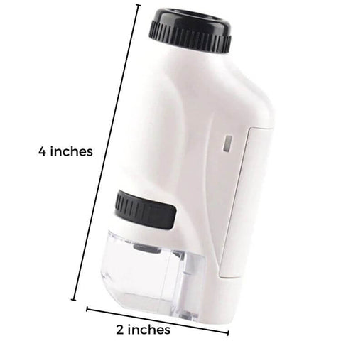 ExplorerPro Kids Pocket Microscope with Adjustable Magnification