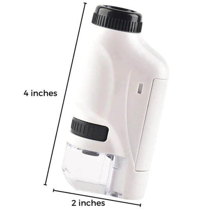 ExplorerPro Kids Pocket Microscope with Adjustable Magnification