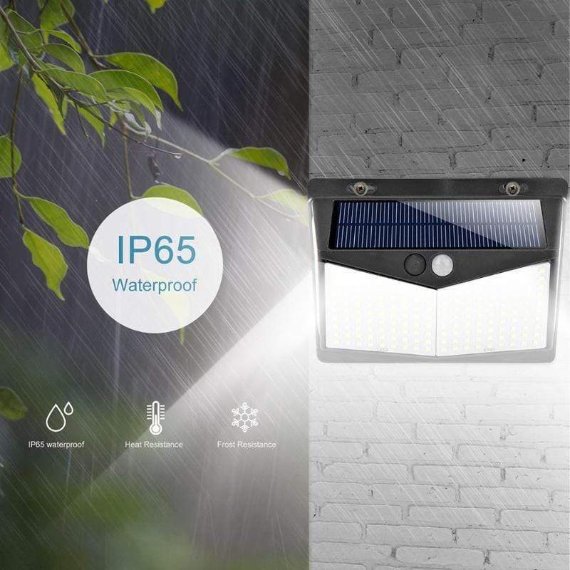 BrightGuard Solar Motion Sensor Light for Outdoor Spaces