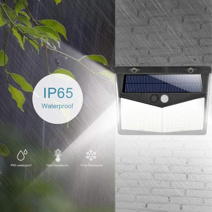 BrightGuard Solar Motion Sensor Light for Outdoor Spaces