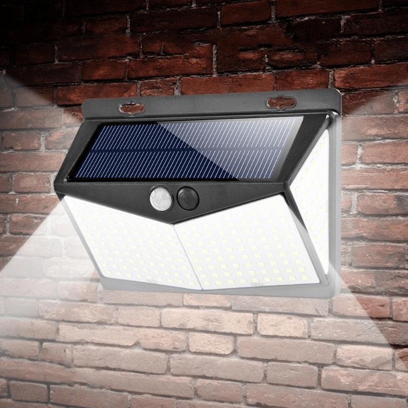 BrightGuard Solar Motion Sensor Light for Outdoor Spaces