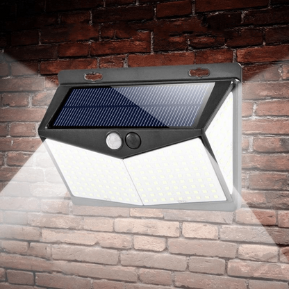 BrightGuard Solar Motion Sensor Light for Outdoor Spaces