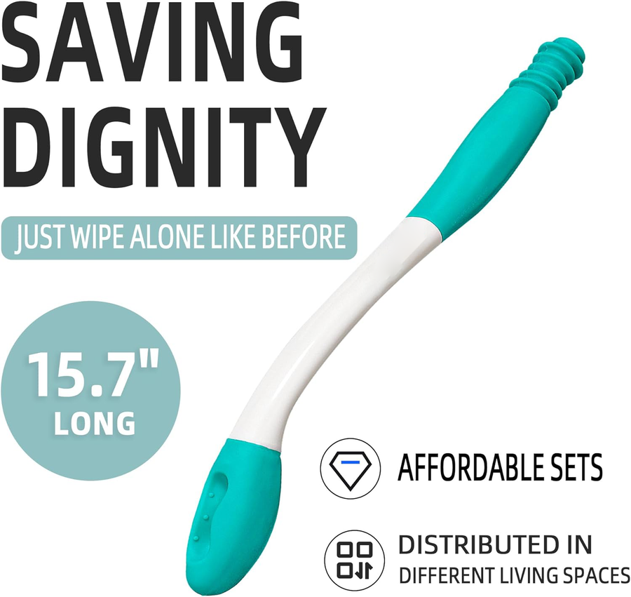 ComfortReach Hygiene Assistant – Effortless Bathroom Care Tool