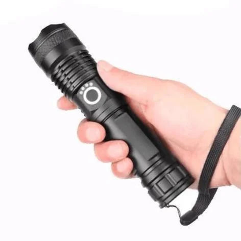 UltraBright 90000 Lumens Rechargeable LED Flashlight