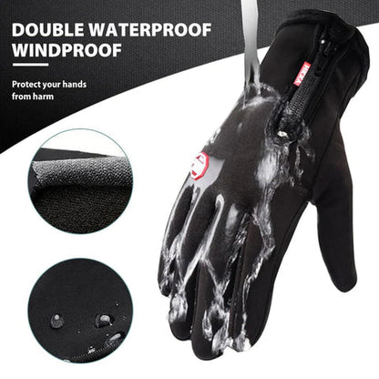FrostGuard Touchscreen Gloves - Waterproof Winter Fleece
