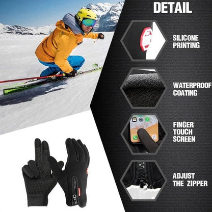 FrostGuard Touchscreen Gloves - Waterproof Winter Fleece