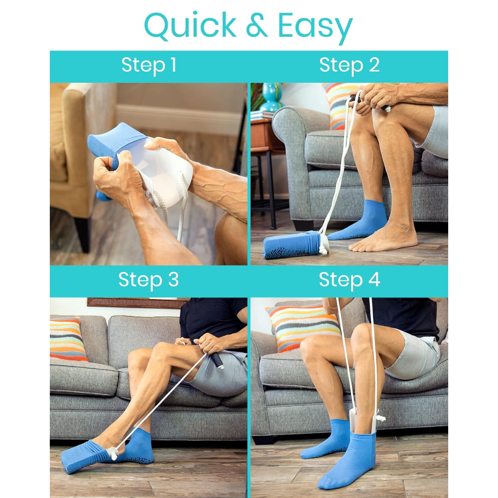 EaseSock Helper for Effortless Sock Wearing