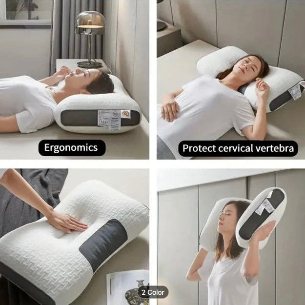 ComfortAlign Neck Support Pillow for Restful Sleep