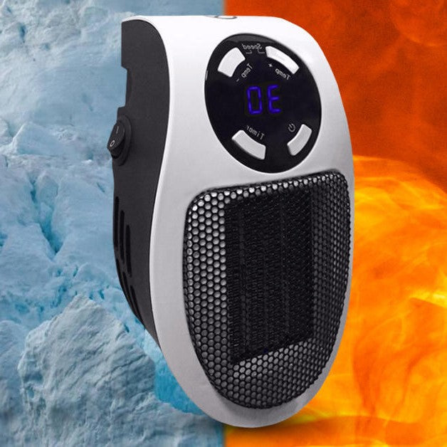 CozyGlow Portable Space Heater: Rapid Heating & Eco-Friendly
