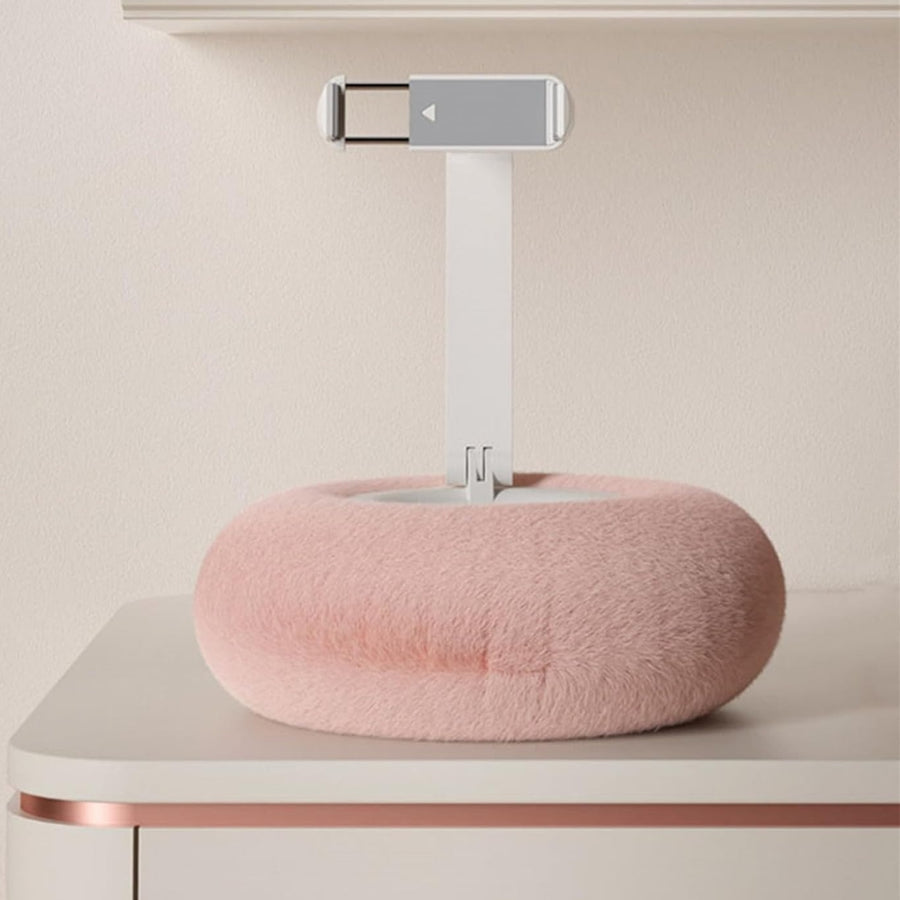 CozyTech Snuggle Buddy: Phone Holder with Snack Bowl