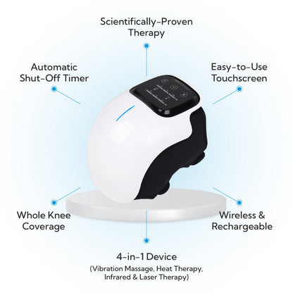 Knee Comfort Pro: Advanced Heat and Vibration Relief