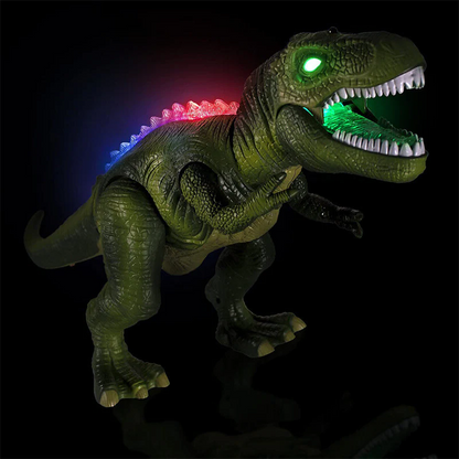 Jurassic Roar Remote-Controlled Dinosaur Toy with LED Lights