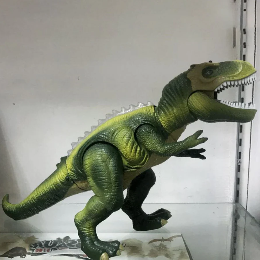 Jurassic Roar Remote-Controlled Dinosaur Toy with LED Lights
