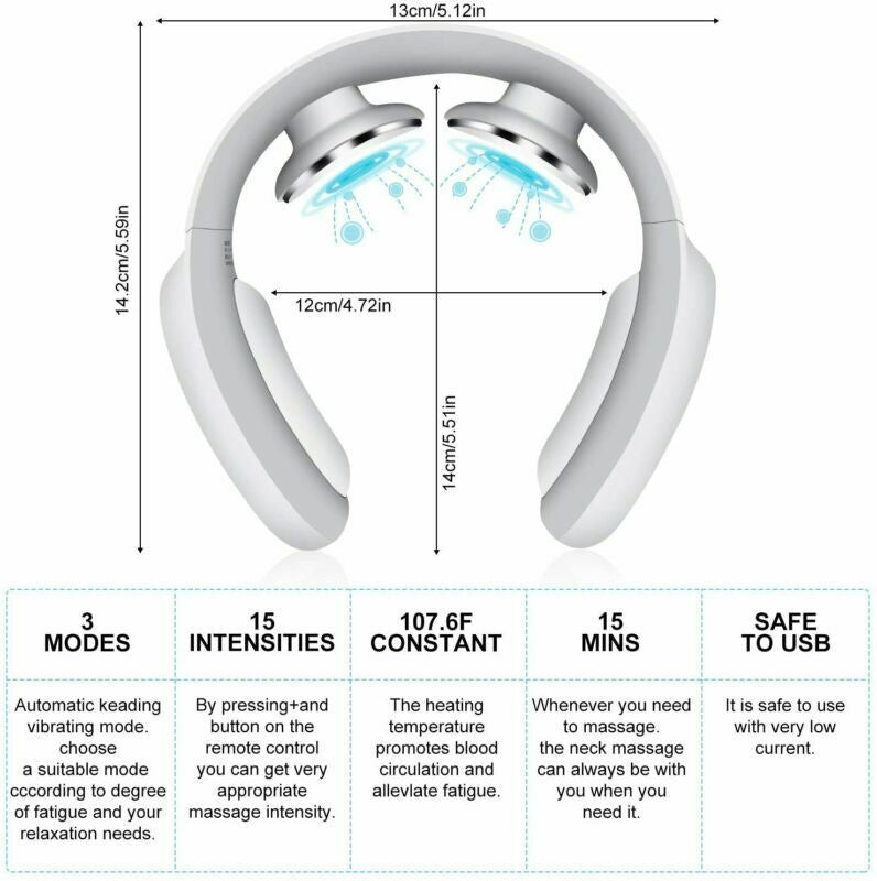 SerenityWave Heated Neck Therapy Device