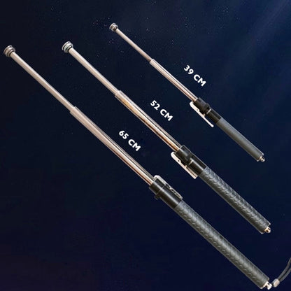 Collapsible Hiking Pole | Telescopic Alloy Steel Walking Stick with Non-Slip Grip