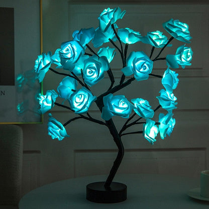 Flexible LED Rose Tree Light – Decorative Home Lighting for Romance
