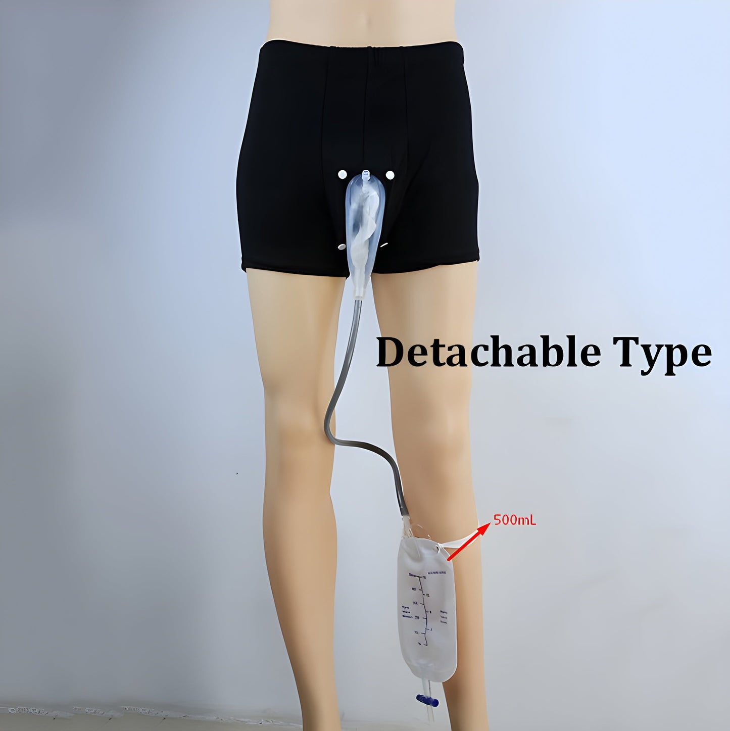 Incontinence Underwear with Built-in Collector Pouch for Comfort