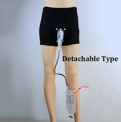 Incontinence Underwear with Built-in Collector Pouch for Comfort