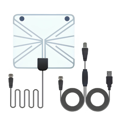 Indoor Digital HD Antenna for Local Channels - Universal Fit, Strong Signal