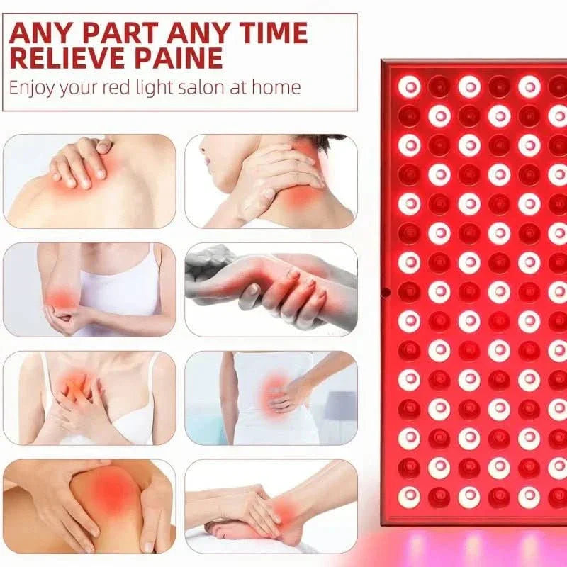 Skin Rejuvenation and Muscle Relief Light Therapy Tool with 225 LEDs