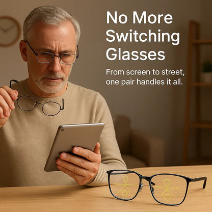 Smart Vision System - Adaptive Light Glasses with Advanced Technology