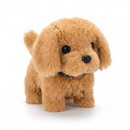 Touch-Activated Plush Puppy Toy – Realistic Moving Companion for Kids 4-6
