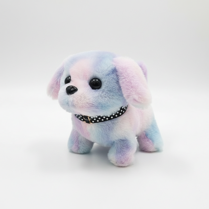 Walking and Barking Puppy Plush Toy for Interactive Dog Play