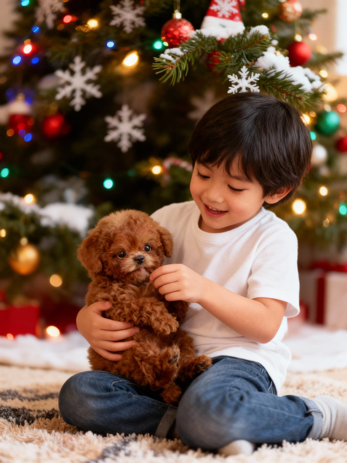Eco-Friendly Plush Puppy Toy – Realistic Sounds and Movements for All Ages