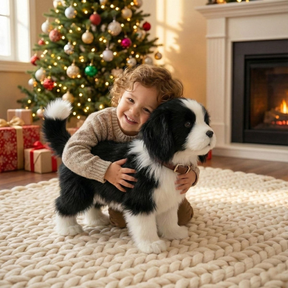 Realistic Robot Dog Toy for Kids – Interactive Walking and Barking Features