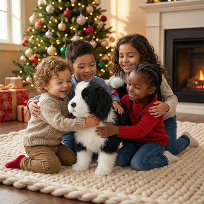 Realistic Robot Dog Toy for Kids – Interactive Walking and Barking Features
