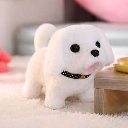 Plush Puppy Dog Toy – Interactive Walking and Barking Robot for Fun