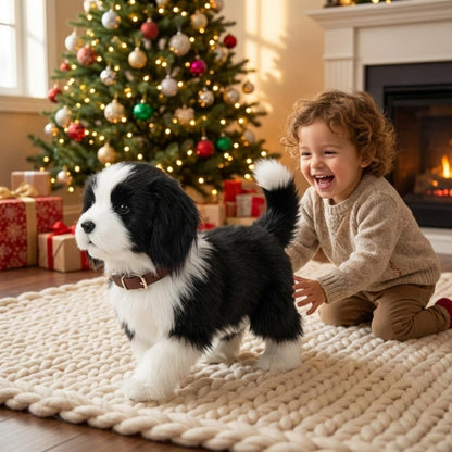 Engaging Robot Dog Toy with Realistic Walking and Barking for Kids