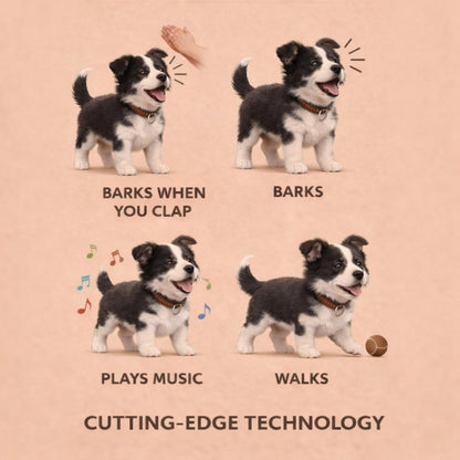 Engaging Robot Dog Toy with Realistic Walking and Barking for Kids