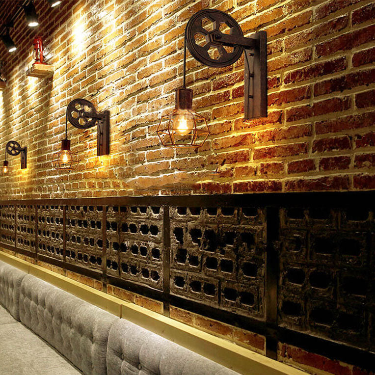Vintage Industrial Wall Sconce Light Fixture – Stylish Design