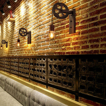 Vintage Industrial Wall Sconce Light Fixture – Stylish Design