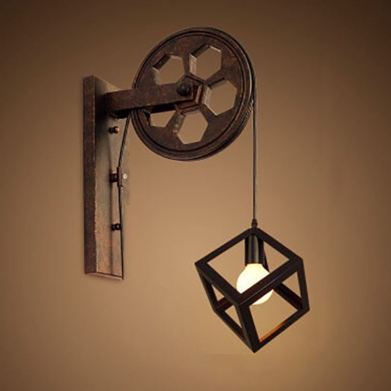 Vintage Industrial Wall Sconce Light Fixture – Stylish Design