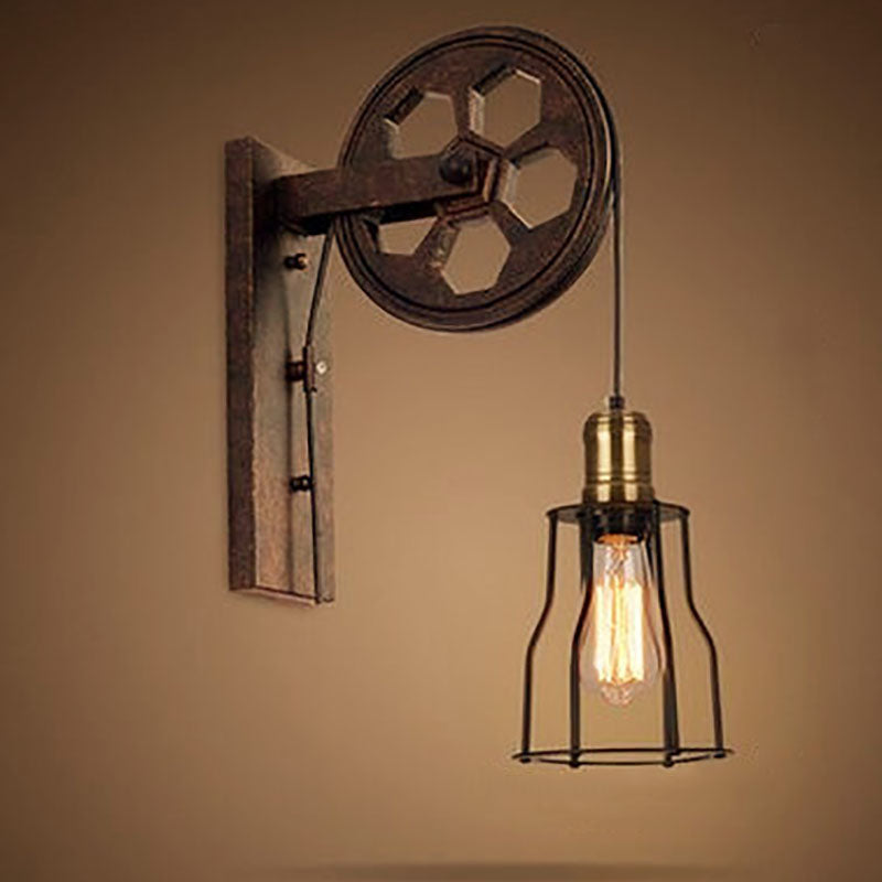 Vintage Industrial Wall Sconce Light Fixture – Stylish Design
