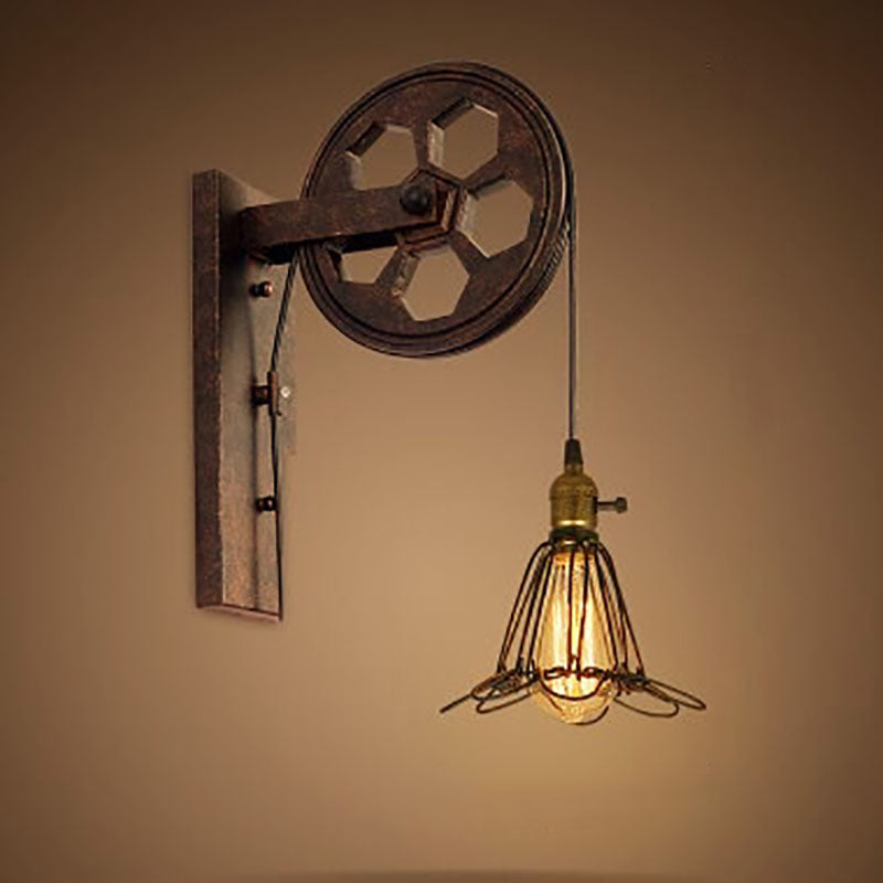 Vintage Industrial Wall Sconce Light Fixture – Stylish Design