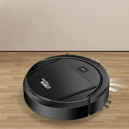 Quiet Robot Vacuum with Fine Particle Filter for Hard Surface Cleaning