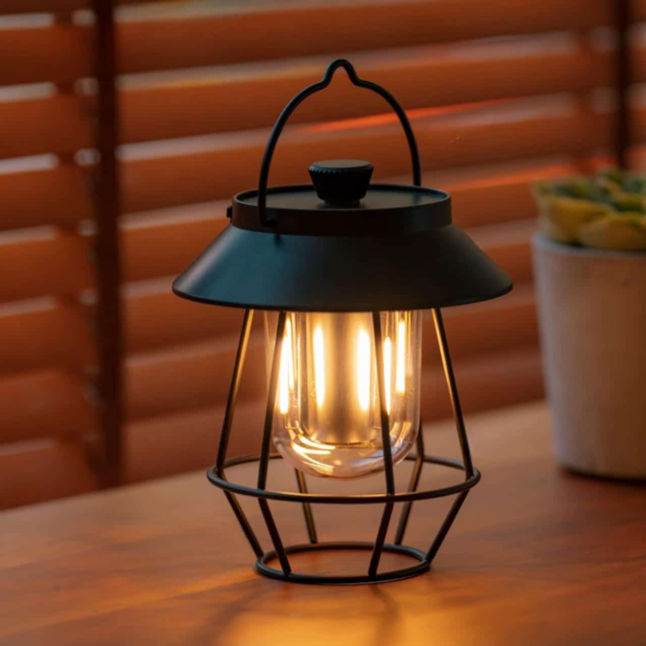 Cordless Rechargeable Table Lamp – USB Patio Light with 120-Hour Runtime and Adjustable Warm to Cool Modes
